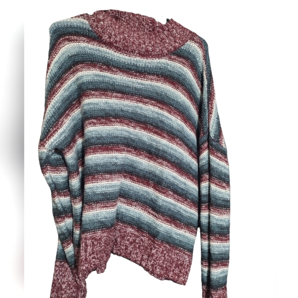 Pink Republic Striped Sweater, Size XXL